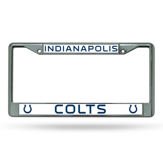 Indianapolis Colts Chrome License Plate Frame (CDG)