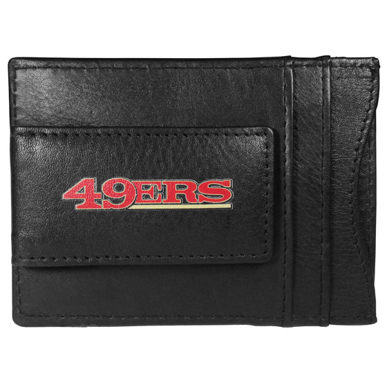 San Francisco 49ers Logo Leather Cash and Cardholder