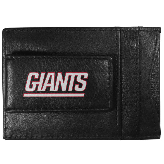 New York Giants Logo Leather Cash and Cardholder