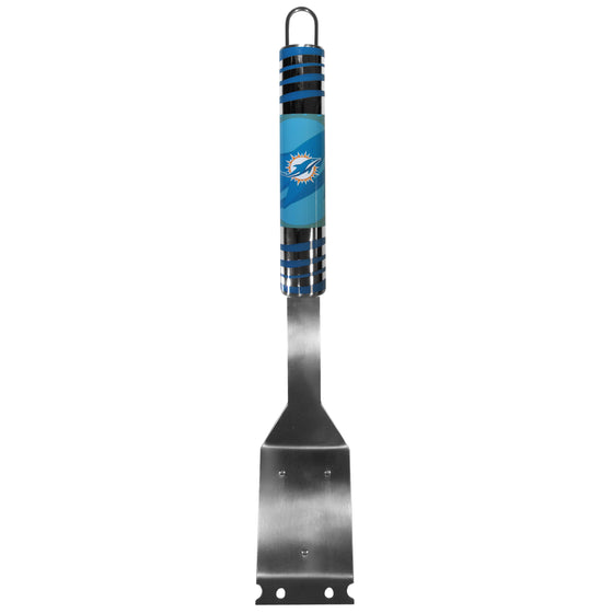 Miami Dolphins Grill Brush w/Scraper