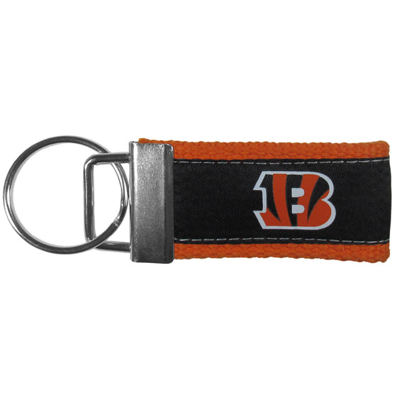 Cincinnati Bengals Woven Key Chain