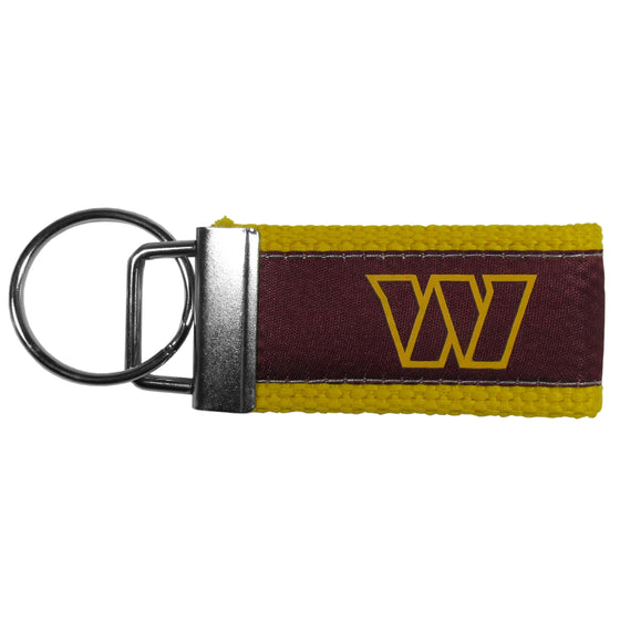 Washington Commanders Woven Key Chain