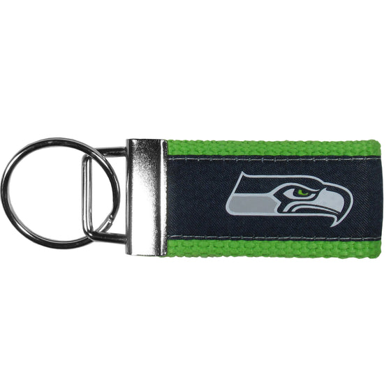 Seattle Seahawks Woven Key Chain