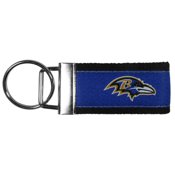 Baltimore Ravens Woven Key Chain