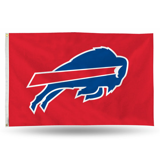 NFL Football Buffalo Bills Standard 3' x 5' Banner Flag Single Sided - Indoor or Outdoor - Home Décor