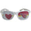 Arizona Cardinals I Heart Game Day Shades