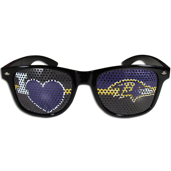 Baltimore Ravens I Heart Game Day Shades