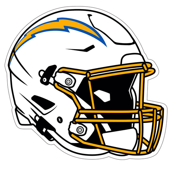 Los Angeles Chargers Helmet Auto Decal