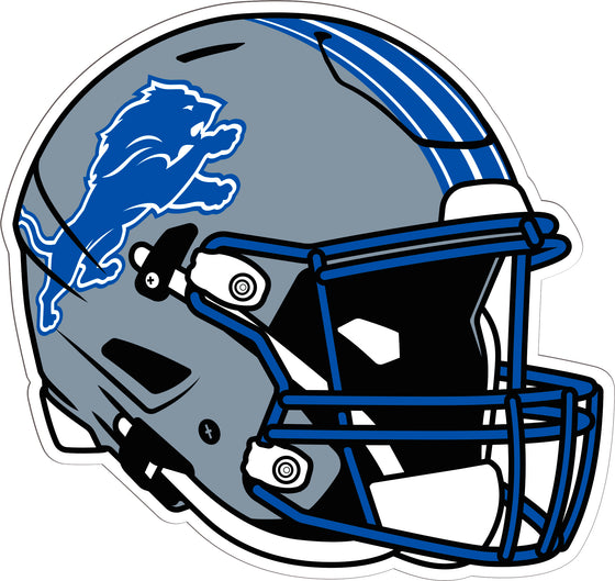 Detroit Lions Helmet Auto Decal