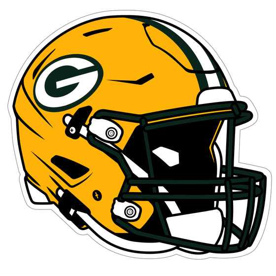 Green Bay Packers Helmet Auto Decal