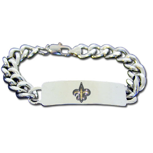 New Orleans Saints 9 Inch ID Bracelet