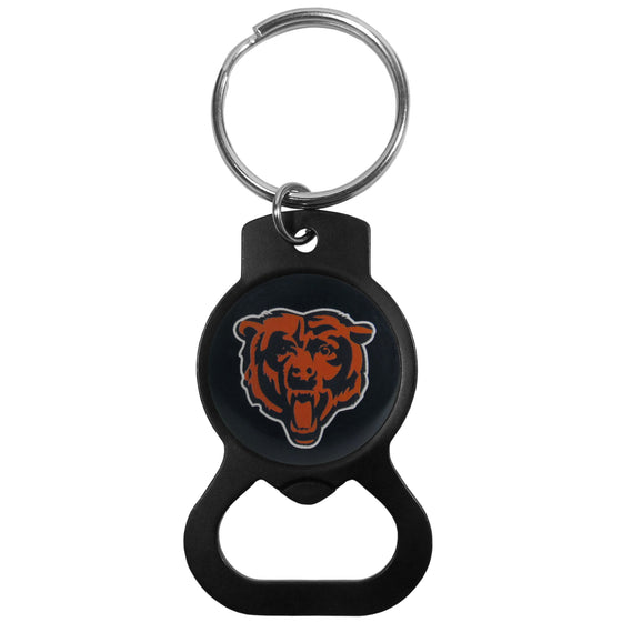 Chicago Bears Bottle Opener Key Chain, Black