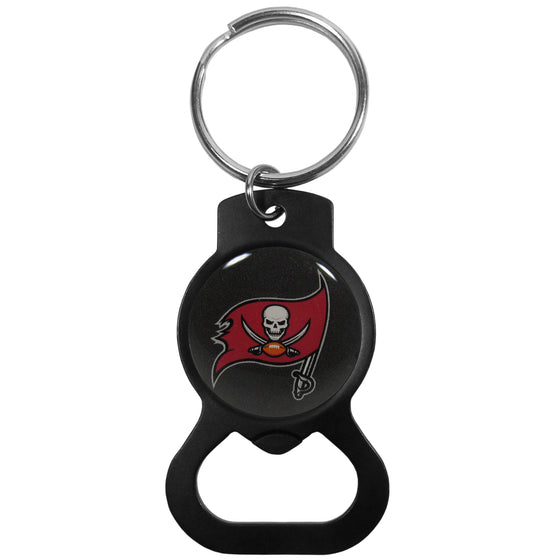 Tampa Bay Buccaneers Bottle Opener Key Chain, Black