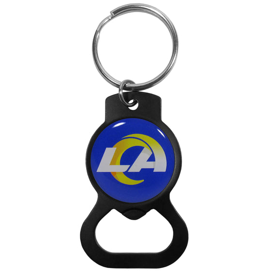 Los Angeles Rams Bottle Opener Key Chain, Black