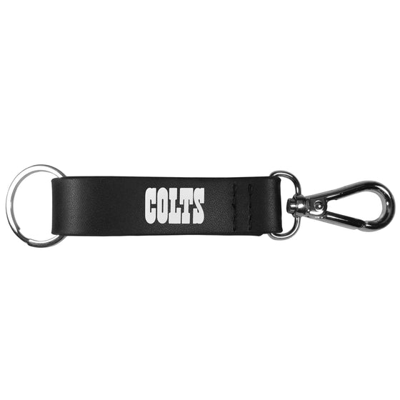 Indianapolis Colts Black Strap Key Chain