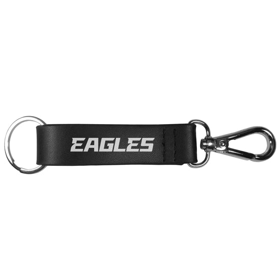 Philadelphia Eagles Black Strap Key Chain