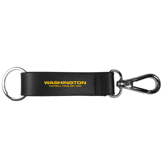 Washington Commanders Black Strap Key Chain