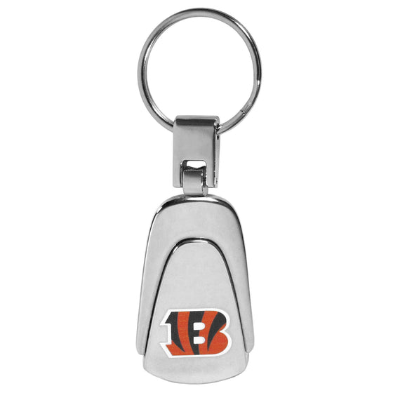 Cincinnati Bengals Steel Teardop Key Chain