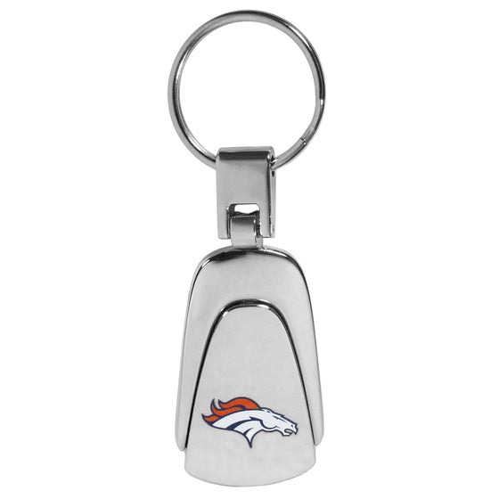 Denver Broncos Steel Teardop Key Chain