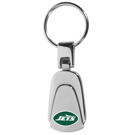 New York Jets Steel Teardop Key Chain