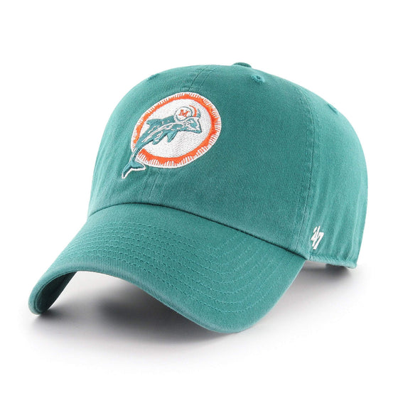 MIAMI DOLPHINS HISTORIC TAILGATE TEAL 47 CLEAN UP