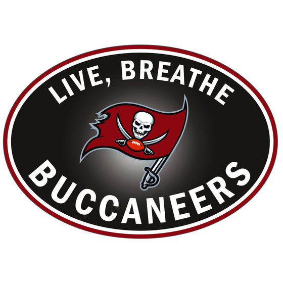 Tampa Bay Buccaneers Live-Breath Auto Decal