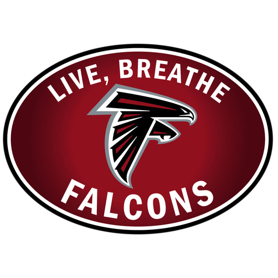 Atlanta Falcons Live-Breath Auto Decal