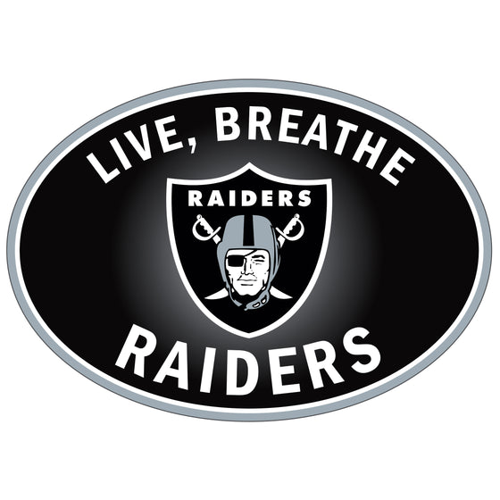 Las Vegas Raiders Live-Breath Auto Decal