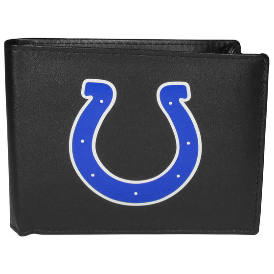 Indianapolis Colts Leather Bi-fold Wallet, Large Logo