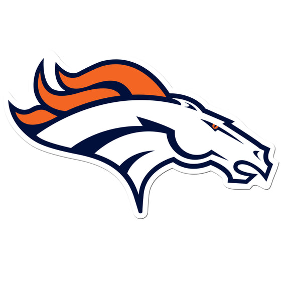 Denver Broncos 8 inch Auto Decal