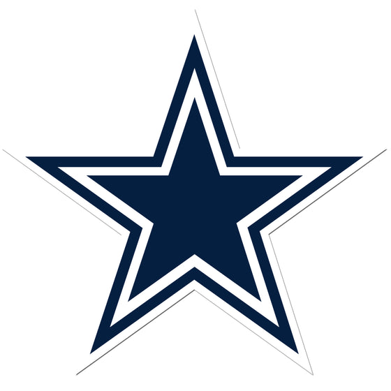 Dallas Cowboys 8 inch Auto Decal