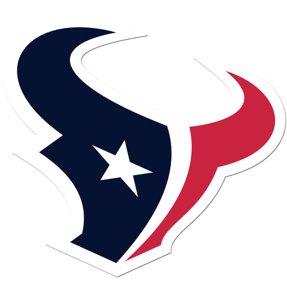 Houston Texans 8 inch Auto Decal