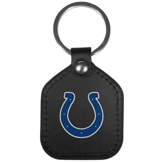 Indianapolis Colts Leather Square Key Chains