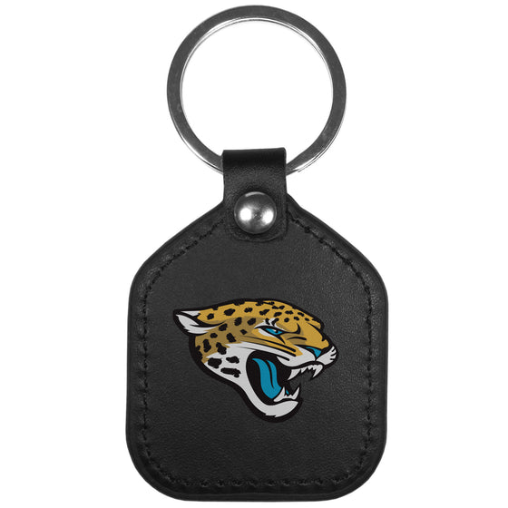 Jacksonville Jaguars Leather Square Key Chains