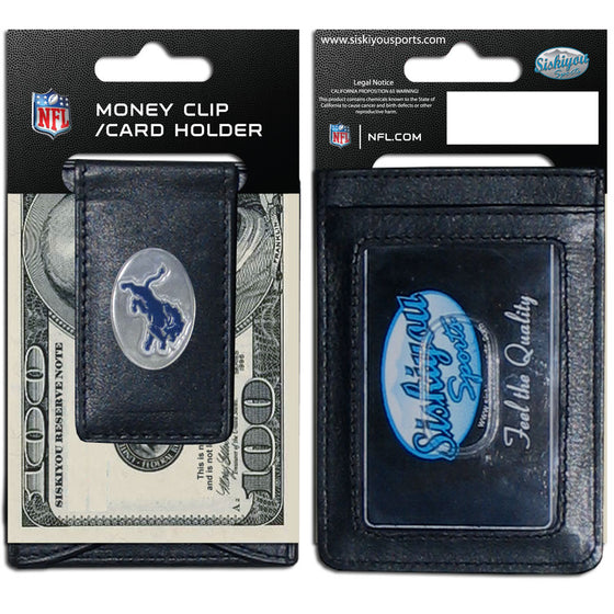 Detroit Lions Leather Cash & Cardholder