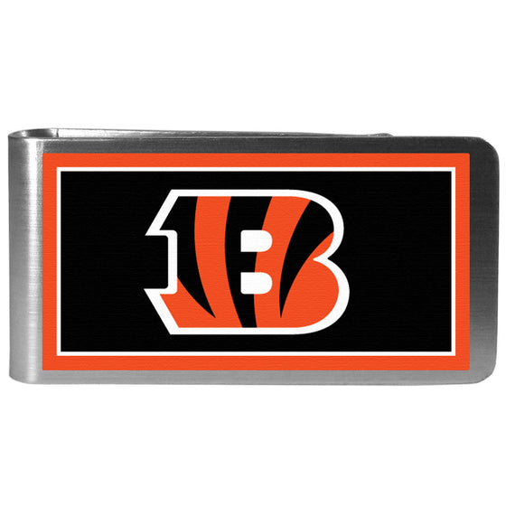 Cincinnati Bengals Steel Logo Money Clips