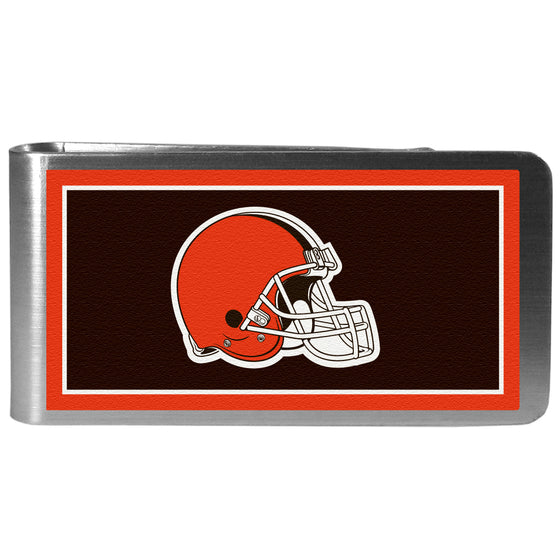 Cleveland Browns Steel Logo Money Clips