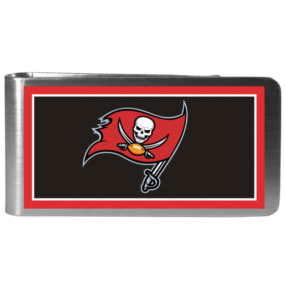 Tampa Bay Buccaneers Steel Logo Money Clips