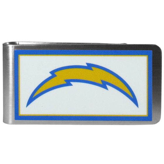 Los Angeles Chargers Steel Logo Money Clips