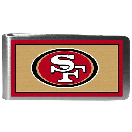 San Francisco 49ers Steel Logo Money Clips