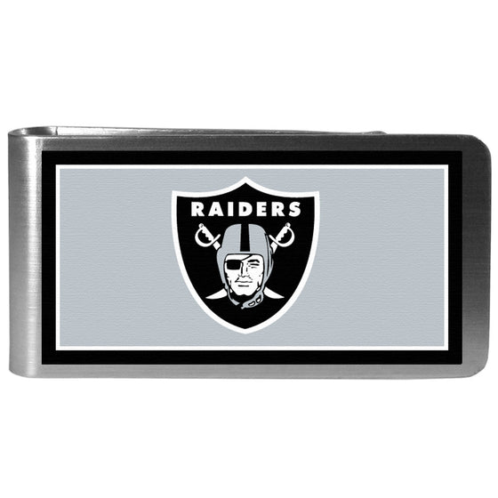 Las Vegas Raiders Steel Logo Money Clips