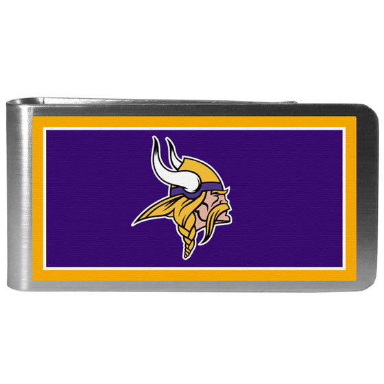 Minnesota Vikings Steel Logo Money Clips