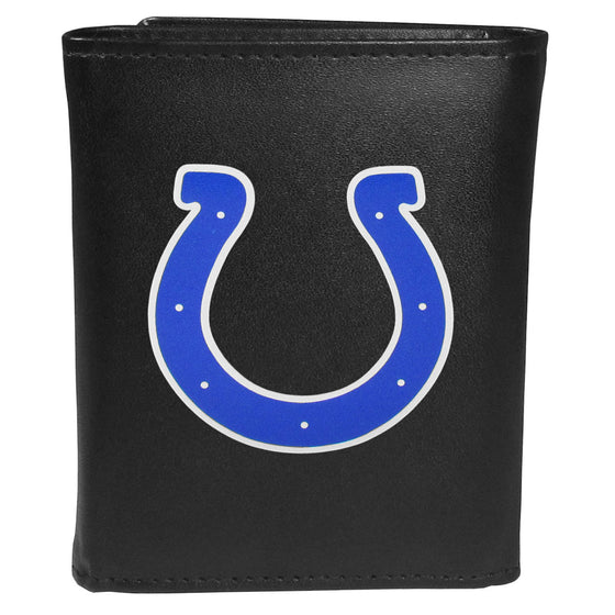 Indianapolis Colts Leather Tri-fold Wallet, Large Logo