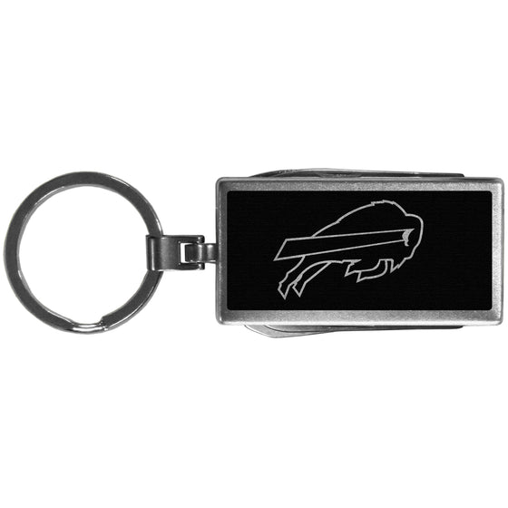 Buffalo Bills Multi-tool Key Chain, Black