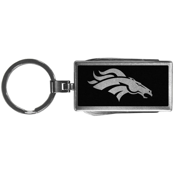 Denver Broncos Multi-tool Key Chain, Black