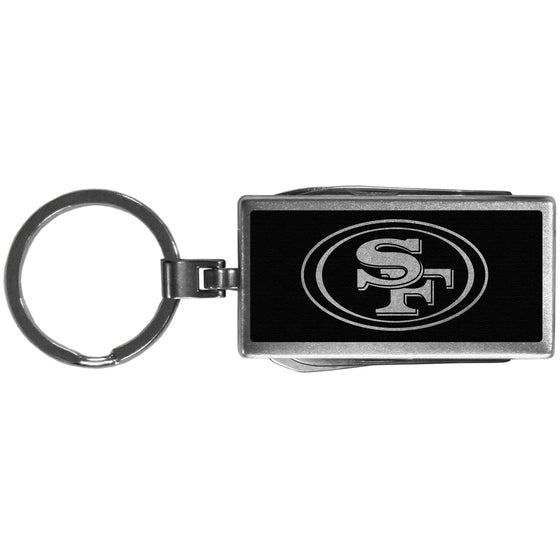 San Francisco 49ers Multi-tool Key Chain, Black