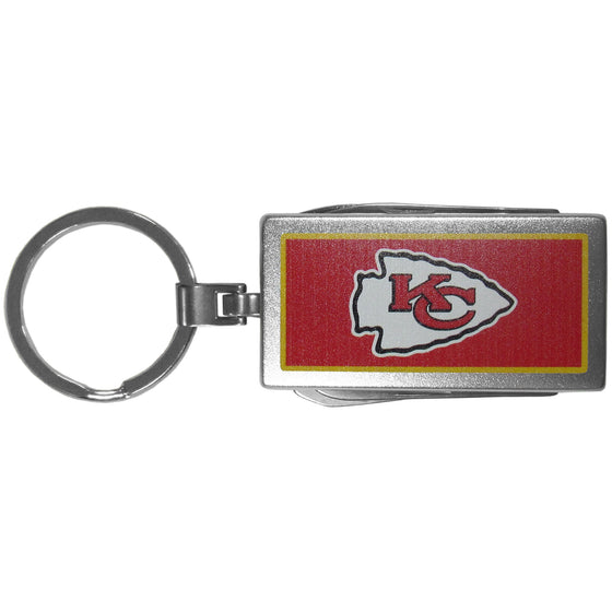 Kansas City Chiefs Multi-tool Key Chain, Logo