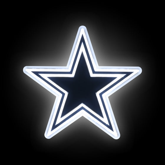 Dallas Cowboys 15" Neon Light Up Team Logo Sign