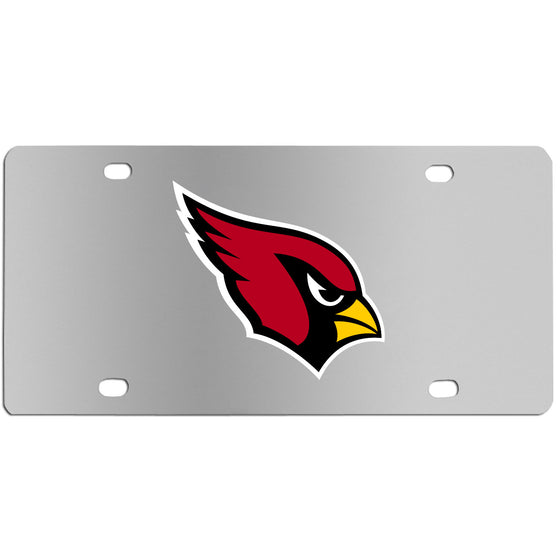 Arizona Cardinals Steel License Plate Wall Plaque