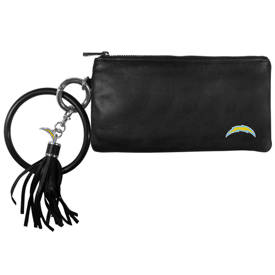 Los Angeles Chargers Leather Women's Bracelet Wallet